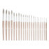 MILAN Polybag 12 Round School Paintbrushes Series 101 Nº 000