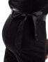 Mamalicius Maternity lace high neck jumpsuit in black