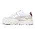 Фото #3 товара Puma Mayze Stack Luxe Platform Womens White Sneakers Casual Shoes 38985306