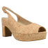 VANELi Garlyn Sling Back Womens Brown Casual Sandals 308707