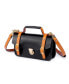 Women's Genuine Leather Snapper Crossbody