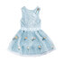 ფოტო #1 პროდუქტის Child Talia Bluebell Novelty Woven Dress