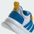 Детские кроссовки adidas x LEGO® Racer TR21 Elastic Lace and Top Strap Shoes (Белые)