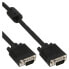 Фото #1 товара InLine S-VGA Cable 15HD male / male black 1m