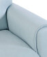 Фото #8 товара Ashlinn 94" 3-Pc. Pastel Leather Sectional, Created for Macy's