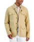ფოტო #1 პროდუქტის Men's Four-Pocket Linen Safari Jacket