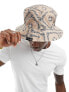 Фото #7 товара Karl Kani signature reversible bucket hat in beige paisley