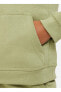 Çocuk Yeşil Kapüşonlu Sweatshirt CJ7861-334 B NSW CLUB + HBR PO