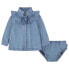 LEVI´S ® KIDS Denim Ruffle Dress Light Waters, 18 месяцев - фото #2