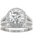 Фото #1 товара Кольцо Charles & Colvard Moissanite Divinity in White Gold.