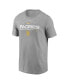 Фото #3 товара Men's Heather Gray San Diego Padres Team Engineered Performance T-shirt