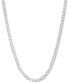 ფოტო #1 პროდუქტის Valentina Link 22" Chain Necklace in Sterling Silver