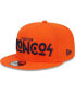 Фото #3 товара Men's Orange Denver Broncos Word 9FIFTY Snapback Hat