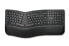 Kensington ProFit Ergo Wireless Keyboard DE, Full-size (100%), RF Wireless + USB, QWERTZ, Black