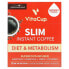 Фото #1 товара VitaCup, Растворимый кофе Slim, средней темной обжарки, 10 палочек для еды, по 3,7 г (0,13 унции) каждый