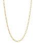 ფოტო #1 პროდუქტის Children's Paperclip Link 13" Chain Necklace in 14k Gold