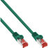 Фото #2 товара InLine Patch Cable S/FTP PiMF Cat.6 250MHz PVC copper green 0.25m