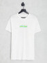New Look bloom backprint t-shirt in white