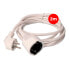 Фото #1 товара Удлинительный кабель EDM 3 x 1,5 mm 2 m Белый