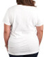 ფოტო #2 პროდუქტის Trendy Plus Size Leopard Mama Graphic T-shirt