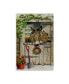 Фото #1 товара Janet Pidoux 'Christmas Donkies' Canvas Art - 22" x 32"