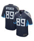 Men's Frank Wycheck Navy Tennessee Titans Game Retired Player Jersey