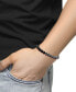 ფოტო #2 პროდუქტის EFFY® Men's Onyx & Hematite Beaded Black Cord Bolo Bracelet