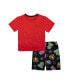 Фото #2 товара Little Boys Short Pajama Set, 2 Pc