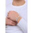 White leather bracelet Acapulco JUMB02142JWSTWIS
