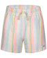 ფოტო #1 პროდუქტის Big Girls Striped Beach Shorts