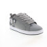 Фото #3 товара DC Court Graffik 300529-XSSS Mens Gray Skate Inspired Sneakers Shoes