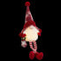 Christmas bauble White Red Plastic Fabric 18 x 10 x 53 cm