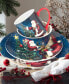 Фото #5 товара Santa's Secret 16 Pc. Dinnerware Set, Service for 4