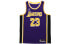 Фото #1 товара Майка баскетбольная Jordan NBA SW 23 Limited Edition Lakers James 23 Purple