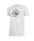 ფოტო #3 პროდუქტის Big Boys White Navy Midshipmen Silent Service Performance Naval Academy T-shirt