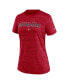 ფოტო #3 პროდუქტის Women's Red Tampa Bay Buccaneers Sideline Velocity Performance T-shirt