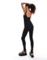 Noisy May unitard in black