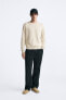 COTTON - LINEN SWEATER