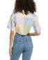 Фото #2 товара Sandro Linen-Blend Cropped Shirt Women's