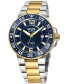 Men's Riverside Two Tone Stainless Steel Watch 42mm