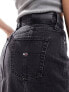 Фото #5 товара Tommy Jeans claire denim midi skirt in black