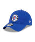 Фото #1 товара Men's Royal LA Clippers 2023 NBA Draft 9TWENTY Adjustable Hat