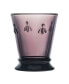 Napoleon Bee Aubergine 6-Piece Tumbler Set, 10 oz