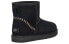 Фото #4 товара UGG CLASSIC MINI 牛反绒 休闲舒适 短中筒 雪地靴 男款 黑色 / Ботинки UGG CLASSIC MINI 1115565-BLK