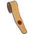 Levys Piped Suede Strap 2,5" Tan