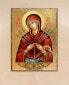 Фото #1 товара Икона Девы Марии с семью мечами Designocracy 16" x 12"