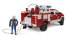 Фото #4 товара Пожарная машина Bruder RAM 2500 (красно-белая)