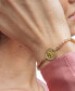 ფოტო #4 პროდუქტის Silver-Tone or Gold-Tone Pink Cubic Zirconia Butterfly Bindi Bolo Bracelet