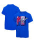 Фото #2 товара Men's Royal Philadelphia 76ers NBA x MTV I Want My T-shirt