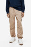 Relaxed Fit Cotton Cargo Joggers